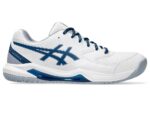 Asics Gel Dedicate 8 mens shoes (White/Mako Blue )